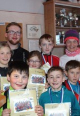 Siegerehrung Skikurs 2015