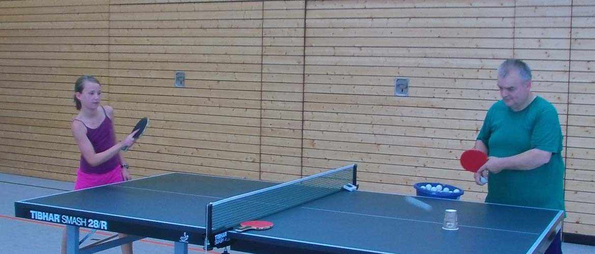 Training Tischtennis, SV Nußdorf/Inn